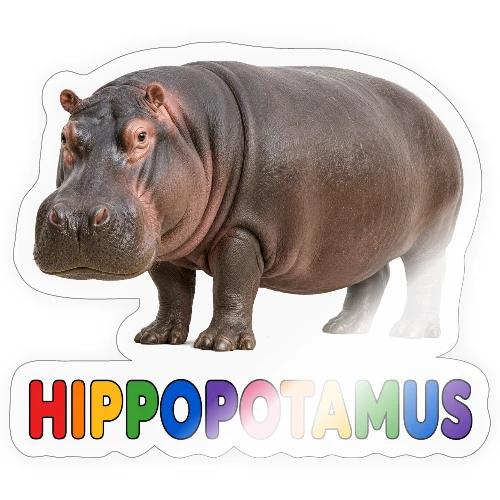 Hippopotamus - Sticker