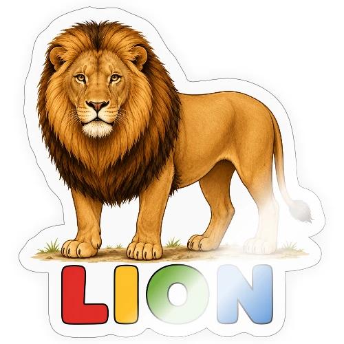 Lion - Sticker