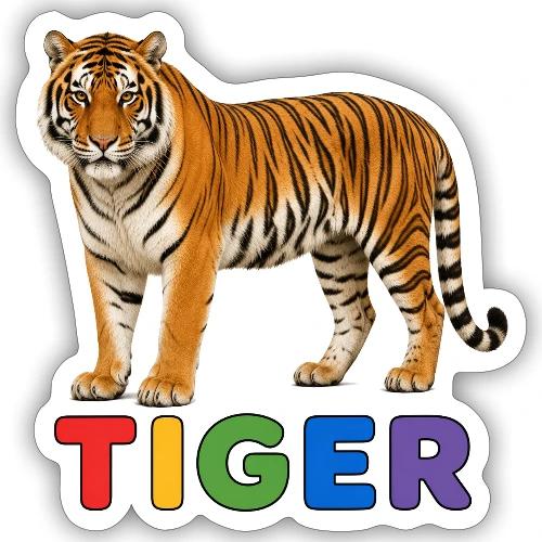 Tiger - Sticker