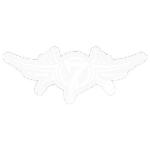 MayheM-7 Tattoo Logo White - Sticker