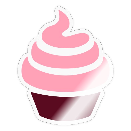 Cupcake Swirl - Sticker