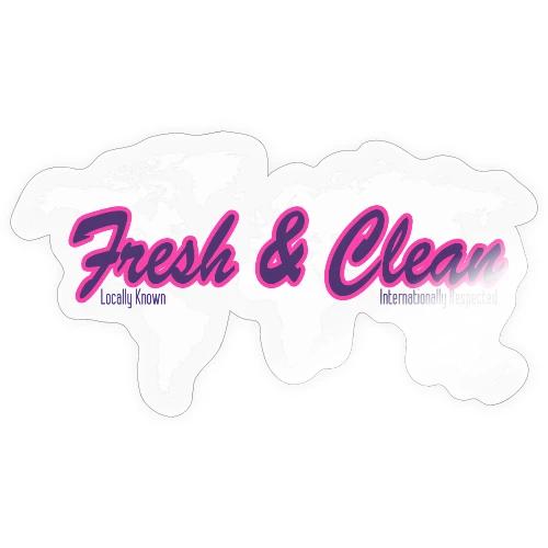 freashandcleanlogoflywadecropped - Sticker
