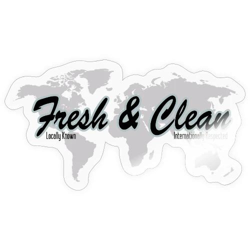 freashandcleanlogoconcords - Sticker
