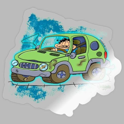 Ongher's UFO Car - Sticker