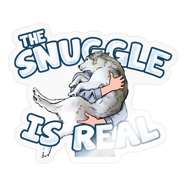 The Snuggle is Real - Siberian Husky