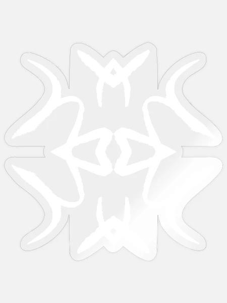 experimental - Sticker - transparent glossy