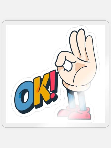 - Sticker - transparent glossy