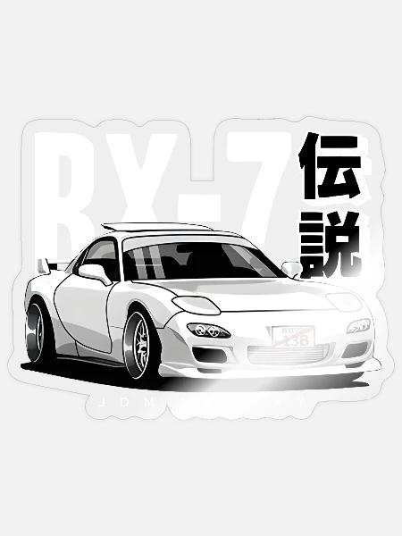 - Sticker - transparent glossy