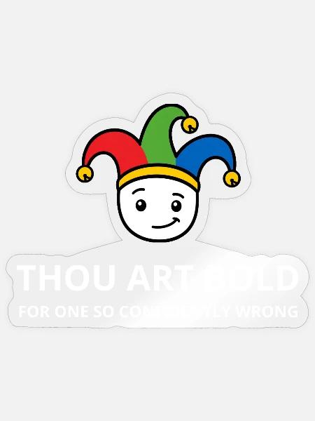 - Sticker - transparent glossy