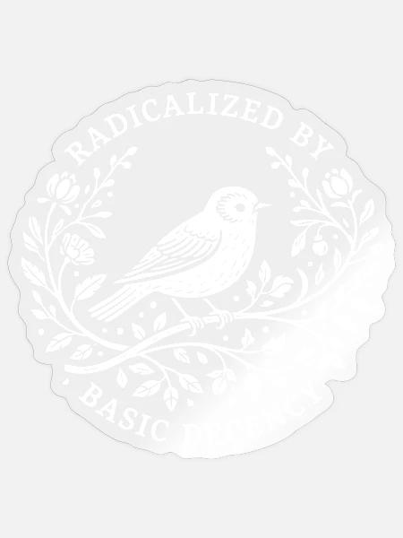 - Sticker - transparent glossy