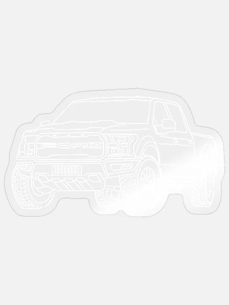 - Sticker - transparent glossy