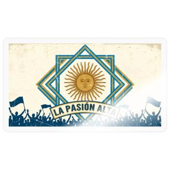 La Pasión Alta Sunburst Emblem - Sticker - transparent glossy - Front