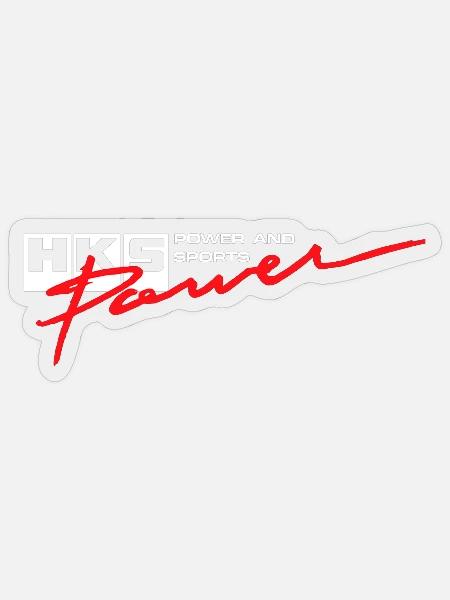 Hks - Sticker - transparent glossy