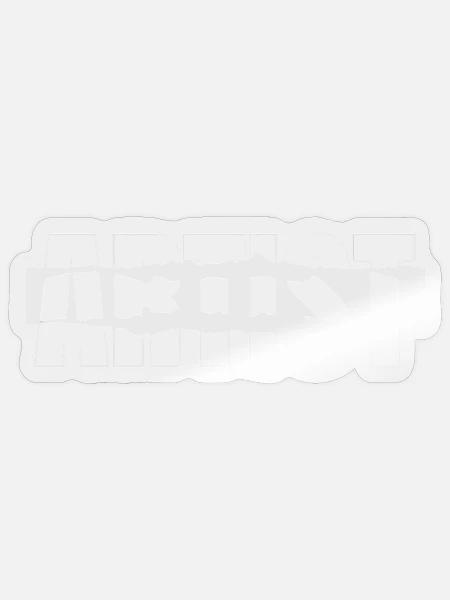 - Sticker - transparent glossy