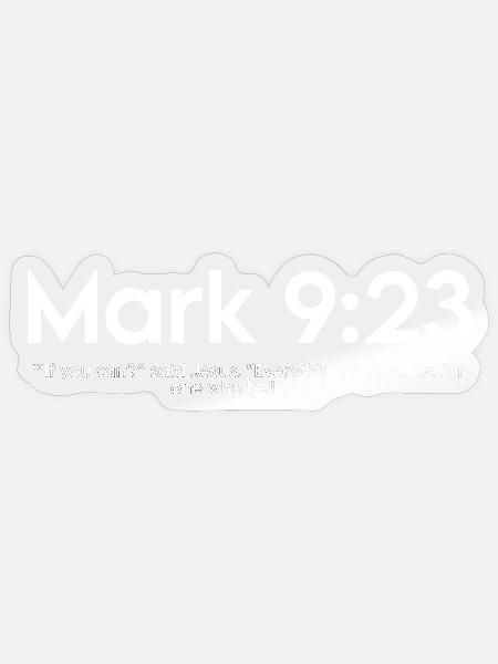Bible qoutes  - Sticker - transparent glossy