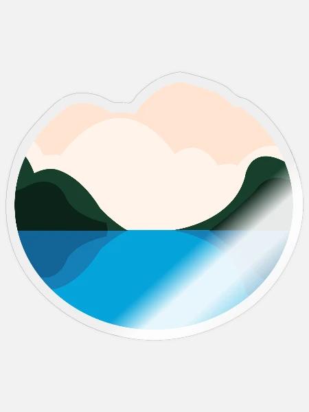- Sticker - transparent glossy