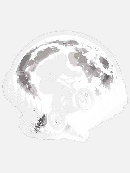 - Sticker - transparent glossy