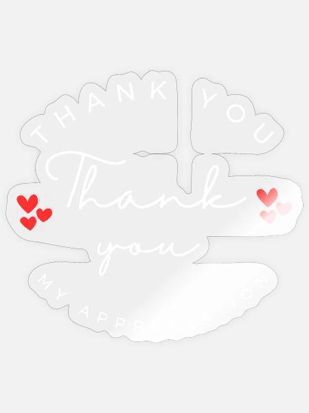  - Sticker - transparent glossy