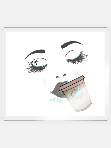 - Sticker - transparent glossy