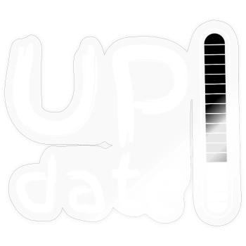 UPdate - Sticker - transparent glossy - Front