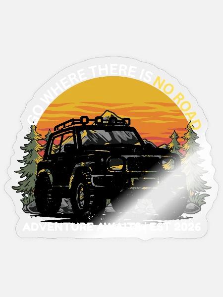 - Sticker - transparent glossy