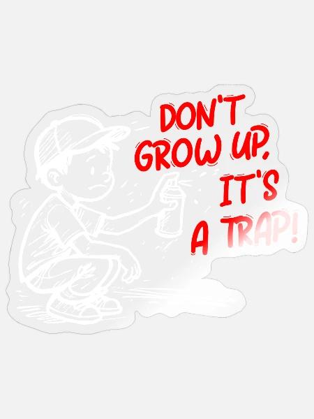 - Sticker - transparent glossy