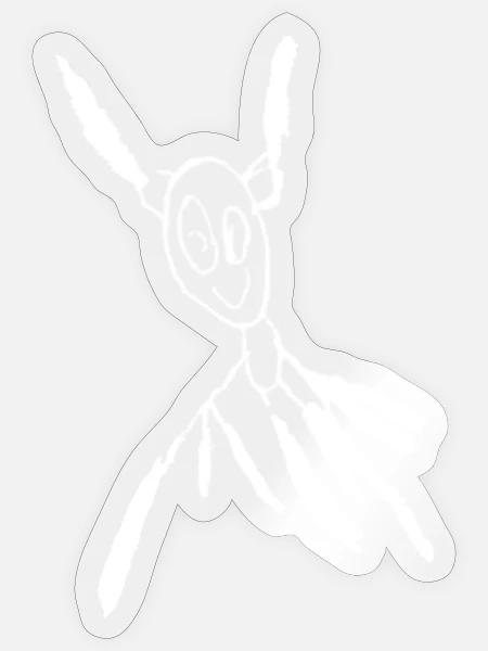 - Sticker - transparent glossy