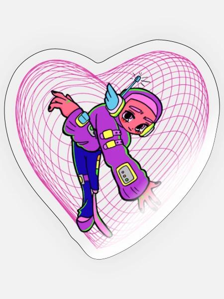 - Sticker - transparent glossy