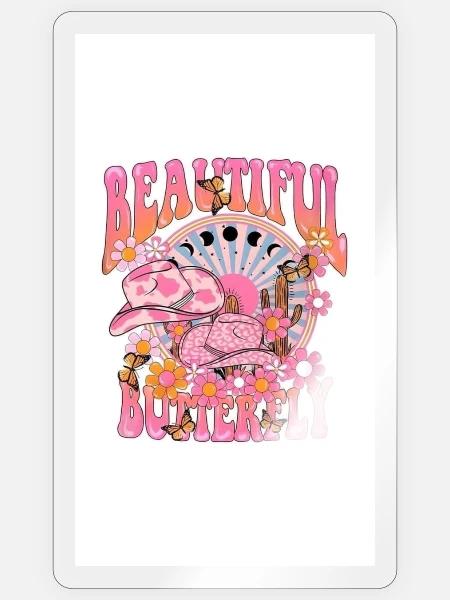 - Sticker - transparent glossy