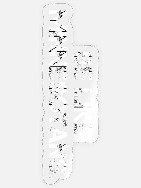 - Sticker - transparent glossy
