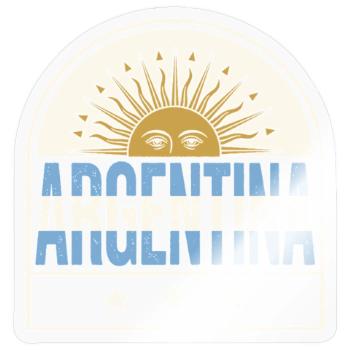 Argentina Suncrest Logo - Sticker - transparent glossy - Front
