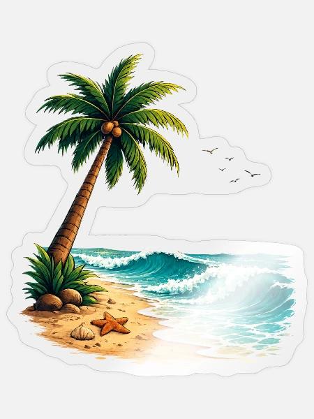 - Sticker - transparent glossy