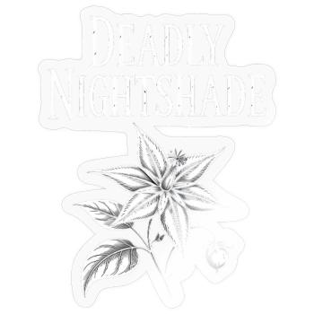 Deadly Nightshade Deadly Nightshade - Sticker - transparent glossy - Front