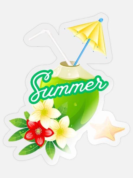 - Sticker - transparent glossy