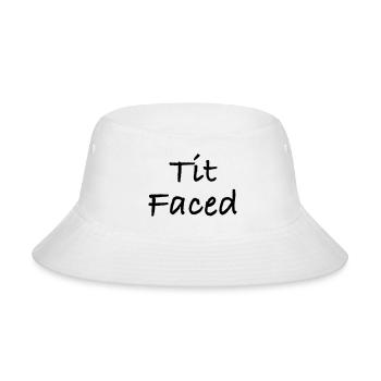 Tit Faced - Bucket Hat - white - Front