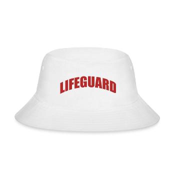 Lifeguard - Bucket Hat - white - Front