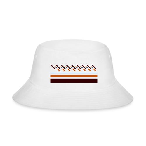 Cute, colorful striped designs for the seasons - Bucket Hat