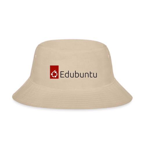 Edubuntu Logo 2023 - Black - Bucket Hat