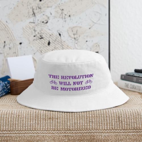 The Revolution Will Not Be Motorized - Bucket Hat