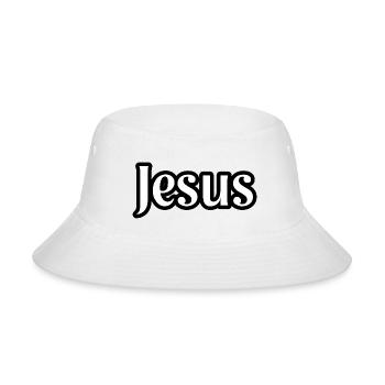 Jesus - Bucket Hat - white - Front
