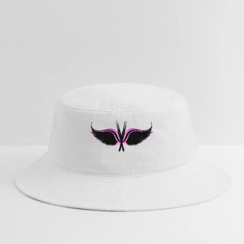 Lash Tweezer Wings black - Bucket Hat