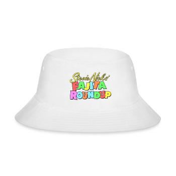 Stevie Nicks Fajita Roundup Logo Only Snl By Kelly - Bucket Hat - white - Front