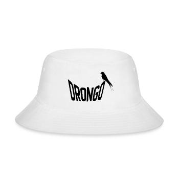 drongo - Bucket Hat - white - Front