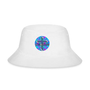 GOT FIRST [1] - Bucket Hat - white - Front