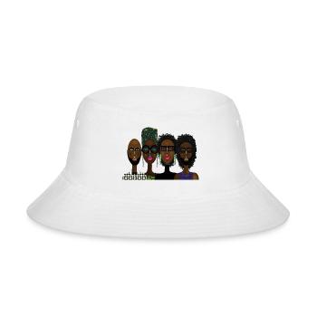 Spectacles – Stylish Faces & Bold Fashion - Bucket Hat - white - Front
