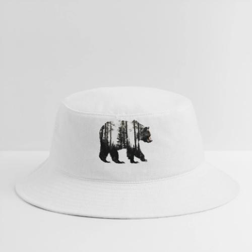 Evergreen Bear Silhouette - Bucket Hat