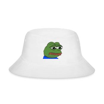 Meme Frog - Bucket Hat - white - Front
