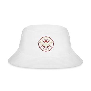 Mothman Investigation Unit Funny Cryptid Mothman - Bucket Hat - white - Front