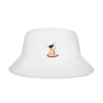 Congrats designed for you love gift for every one - Bucket Hat - white - Front