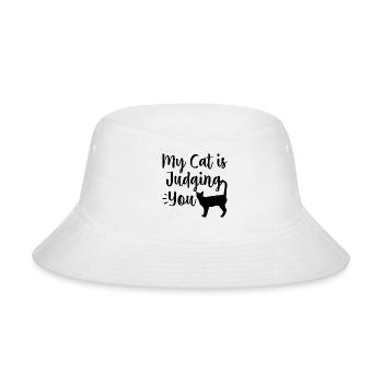 Funny Cat - Bucket Hat - white - Front